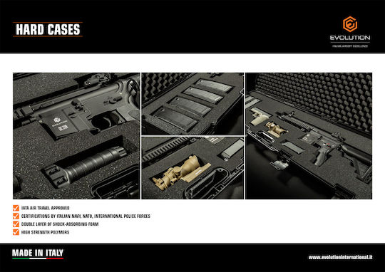Evolution Rifle Hard Case Weapon Case Internal Size 86x24.5x7.5
