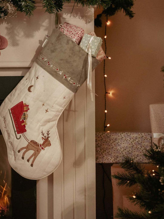 Christmas Decorative Fabric Sock Width 29cm
