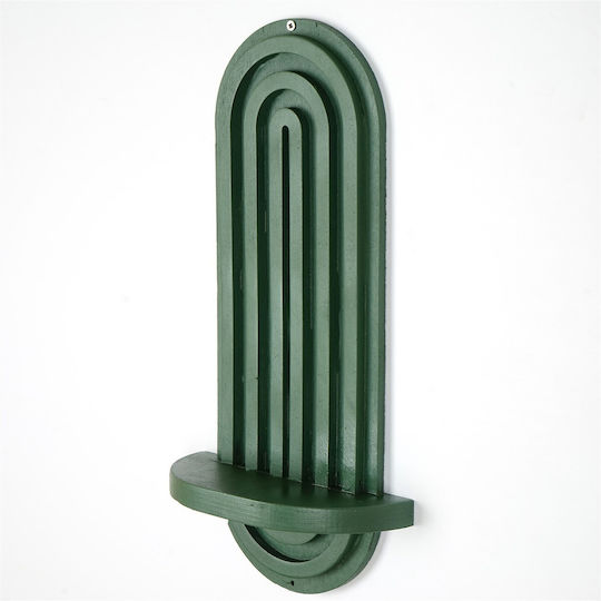 Raft De Perete Verde 20x9x40cm