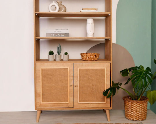 Jut Oak Bookcase 90x40x110cm