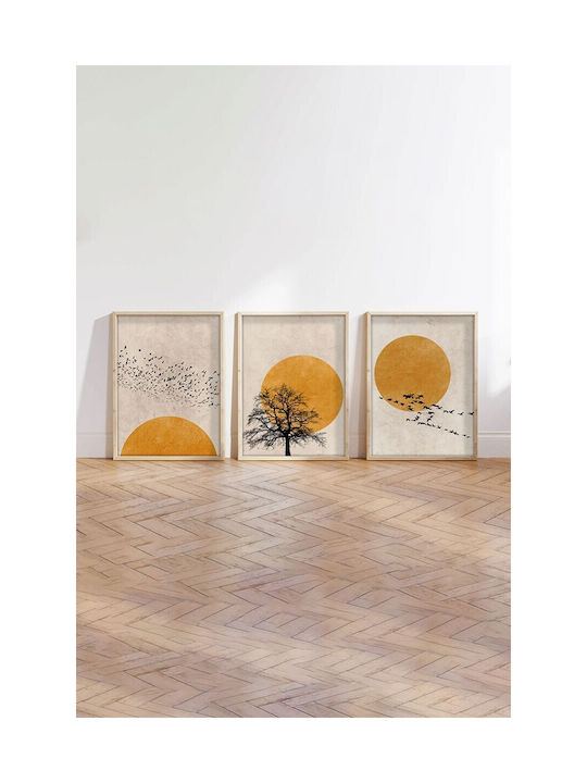 Wallity Rahmen Holz 50x70cm