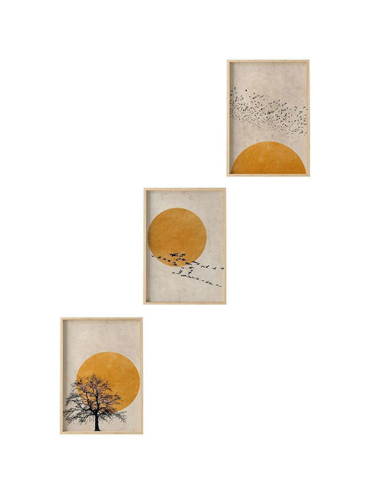 Wallity Rahmen Holz 50x70cm