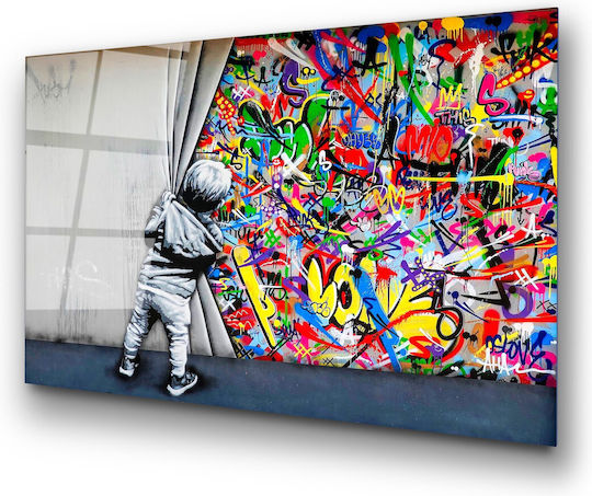 Wallity Πίνακας Γυάλινος 100x70cm