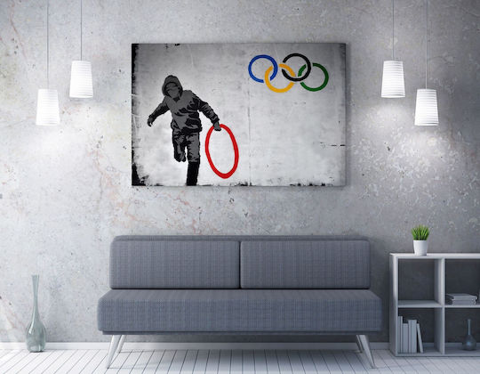 Wallity Gemälde auf Leinwand 100x70cm