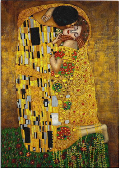 Εκτύπωση Πίνακας Αντίγραφο του Gustav Klimt σε Καμβά 70x100cm