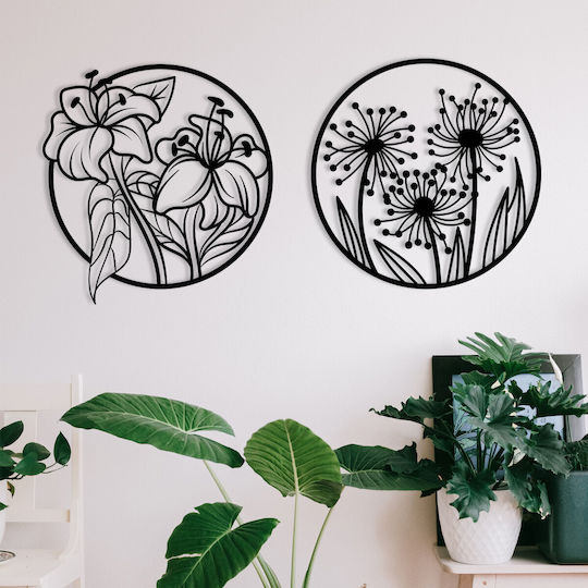 Wallity από Μέταλλο Mucbir 50x47cm 2τμχ Wallity από Μέταλλο Mucbir 50x47cm 2τμχ