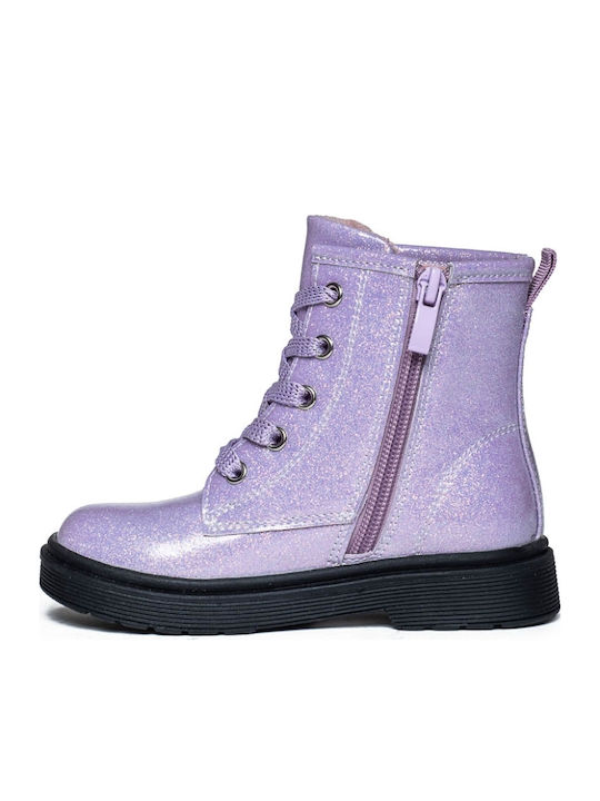 Kinderstiefeletten Lila