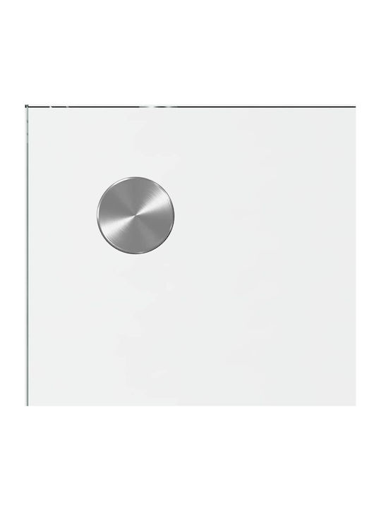 Vidaxl Kitchen Back Panel Transparent 100 x 60 x 0.8 cm Tempered Glass