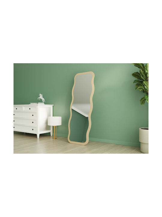 Wall Mirror Aror 116sam1193 50x2.2x86cm Sand Hanah Home MDF