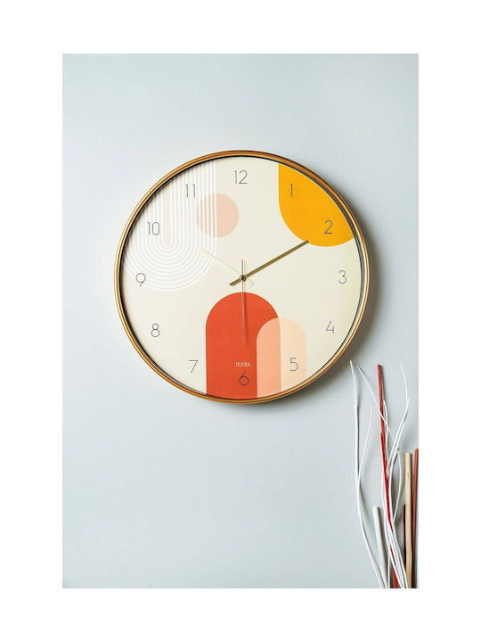 Wallity Ceas de Perete Multicolor Ø42cm