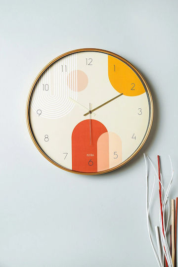 Wallity Wall Clock Multicolour Ø42cm