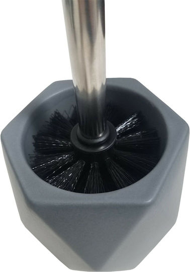 Evideco Inox Badezimmer Toilettenbürste Gray