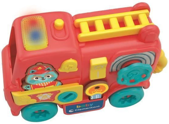Baby Clementoni Превозно Средство Baby Fire Engine с Музика за 18+ Месеца