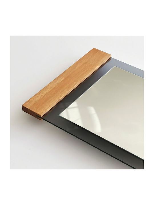 Aberto Design Boden- oder Standspiegel mit Beigem Metallischem Rahmen 170x50cm