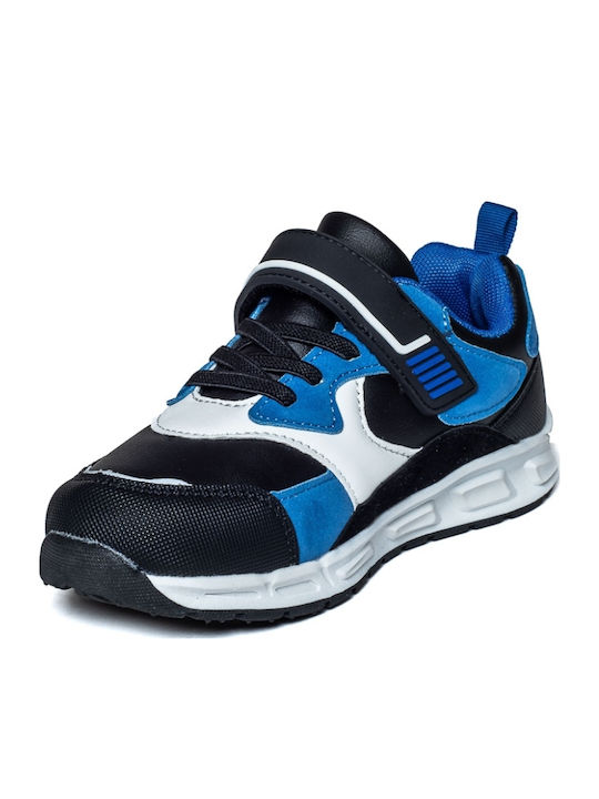 Παιδικά Sneakers με Σκρατς Μαύρα