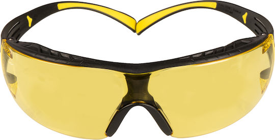 3m Peltor Securefit 400x Yellow Safety Glasses