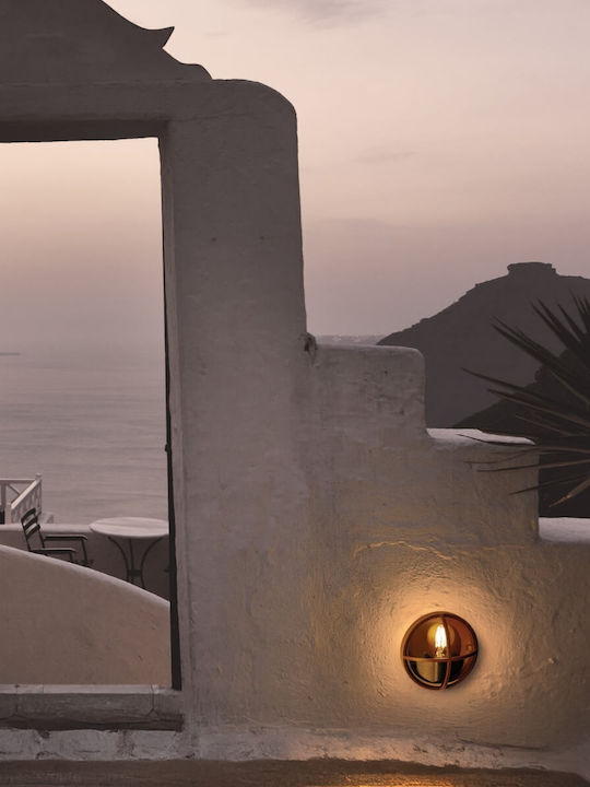 Zambelis Lights Στεγανό Επιτοίχιο Εξωτερικό Φωτιστικό Καφέ Zambelis Lights Στεγανό Επιτοίχιο Εξωτερικό Φωτιστικό Καφέ