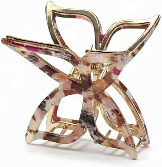 Rebekka Mg10001mu1 Hair Clips Claw with Butterfly Multicolour