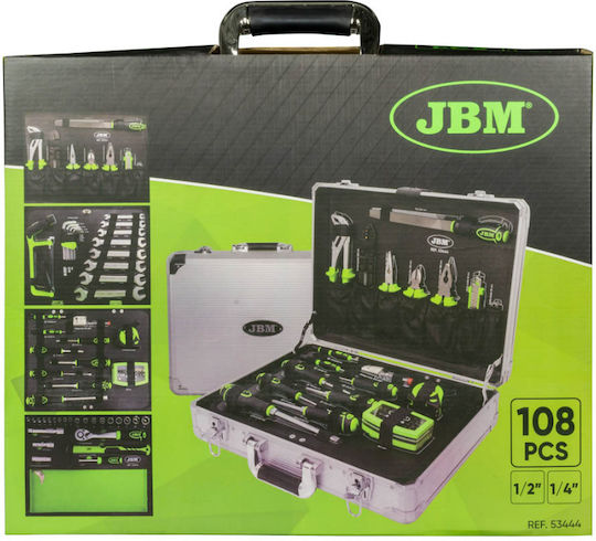 JBM Valiza cu 108 Unelte