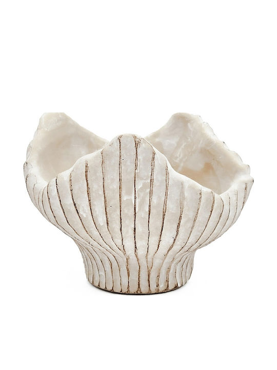 Artekko Cement Planter Concrete Beige 19x18.5x14cm.