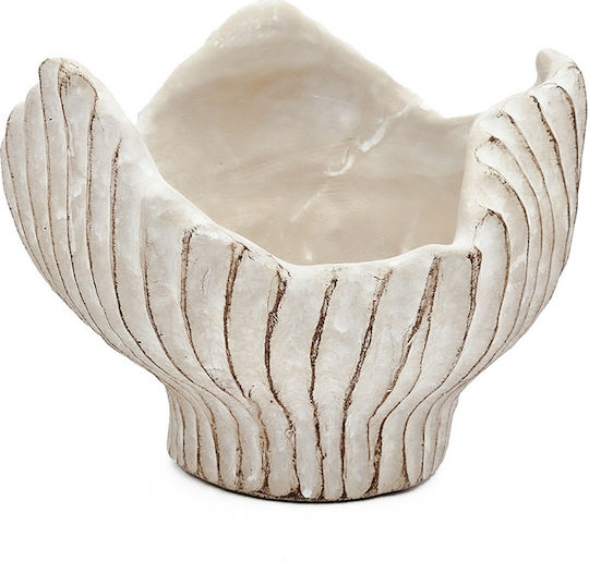 Artekko Cement Planter Concrete Beige 19x18.5x14cm.