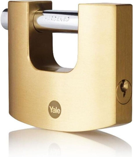 Yale Bronze Padlock Monoblock with Key 90mm 1pcs