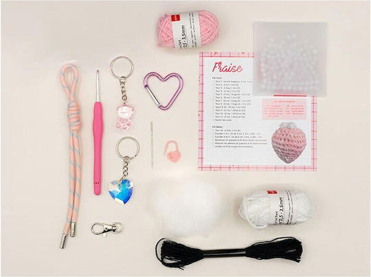 Κιτ Πλεξίματος My Bag Charms Glam Pink 121000 La Petite Epicerie