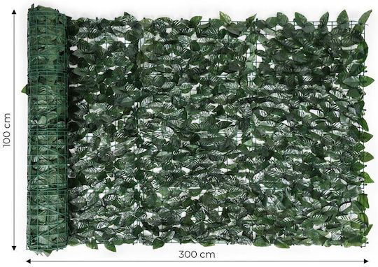 Artificial Foliage in Trellis Ivy Fence Pergola Balcony Garden Cover 1x3m