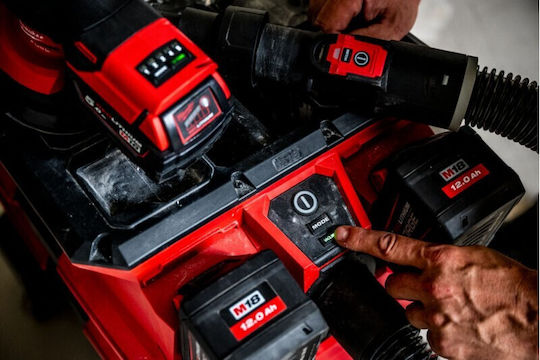 Milwaukee M18 FUEL F2VC23LG2-0 NEXUS Rechargeable Vacuum Wet / Dry with Plastic Bin 23lt