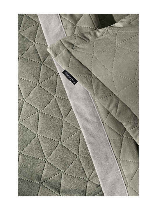 Guy Laroche Avalon Viersitzer-Sofa Überwurf Jacquard 170x350cm Carbon