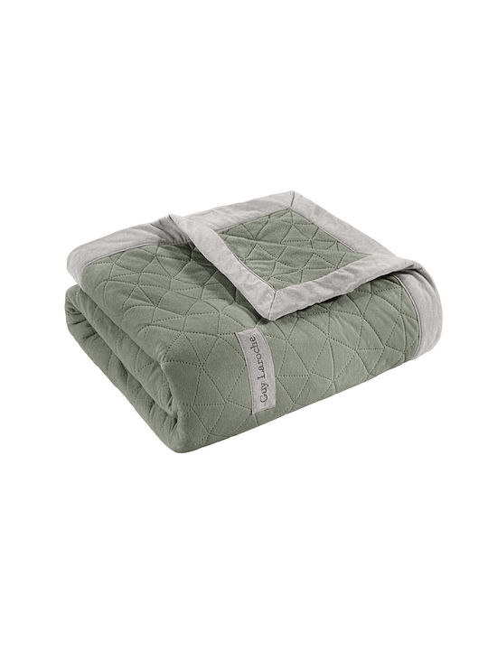 Guy Laroche Avalon Viersitzer-Sofa Überwurf Jacquard 170x350cm Carbon