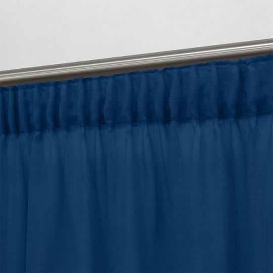 Lino Home Κουρτίνα με Τρέσα 1010 Μπλε 295x300εκ.