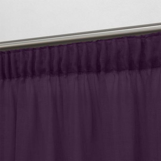 Lino Home Vorhang mit Bleistiftfalten 1010 Lila 295x300cm