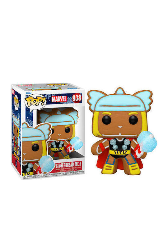 Funko Pop! Marvel: Marvel - Thor Lebkuchen 938 Wackelkopf