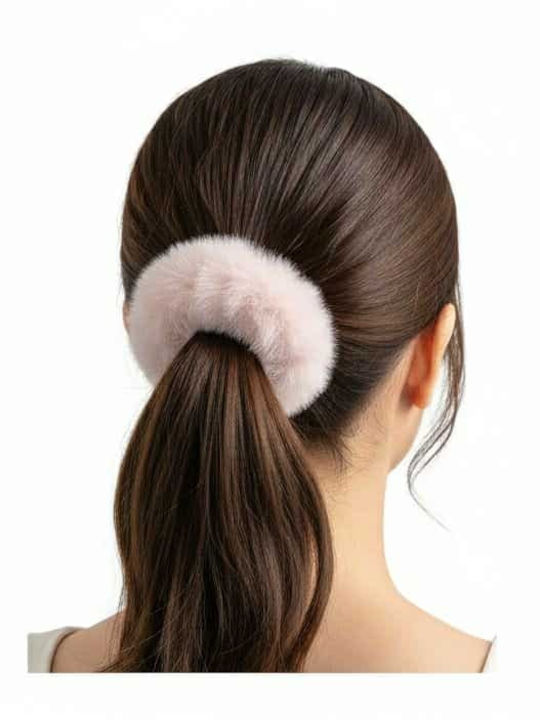 Rebekka Παιδικό Λαστιχάκι Scrunchy Ροζ