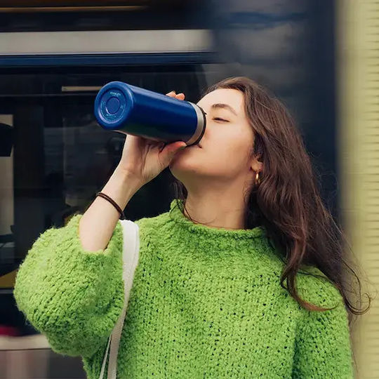 Stanley AeroLight Transit Чаша Термос Неръждаема Стомана Без BPA 470ml Виолетов Цвят Blossom