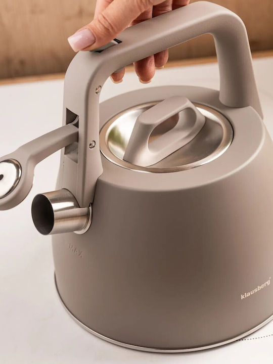 Klausberg Βραστήρας Ανοξείδωτος Γκρι 2500ml