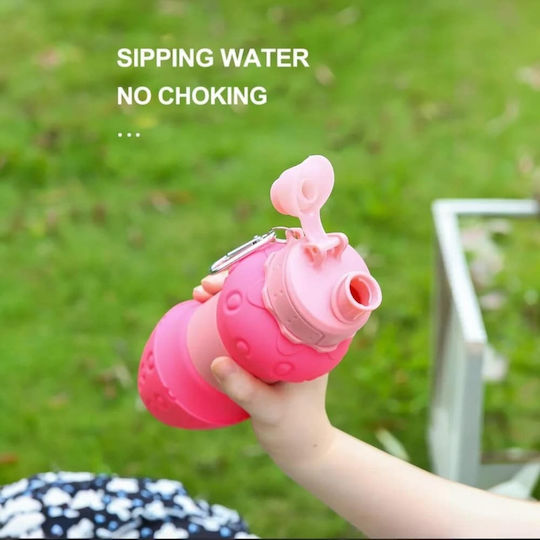 Παιδικό Παγούρι Σιλικόνης Non Spill 600ml