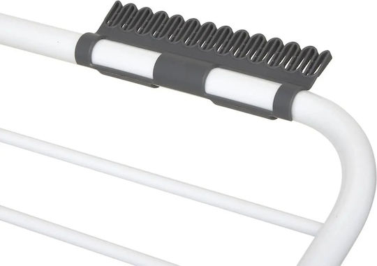 5Five Folding Floor Clothes Drying Rack Metallic with Hanging Length 25m