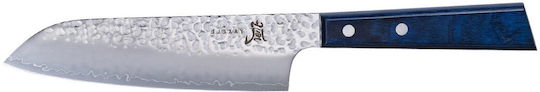 Yaxell Blue Breeze Santoku Messer aus Rostfreiem Stahl 16,5cm