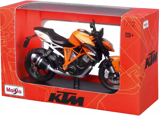 Maisto KTM 1290 SUPER DUKE R 2014 Modeling Figure Motorbike Orange in Scale 1:12