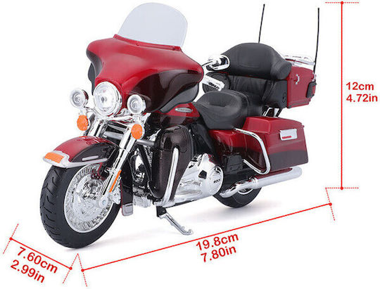 Maisto 1:12 Μηχανή Harley Davidson 2013 Flhtk Electra Glide 32323