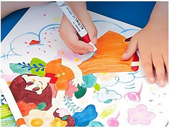 Neon Drawing Markers Set 12pcs