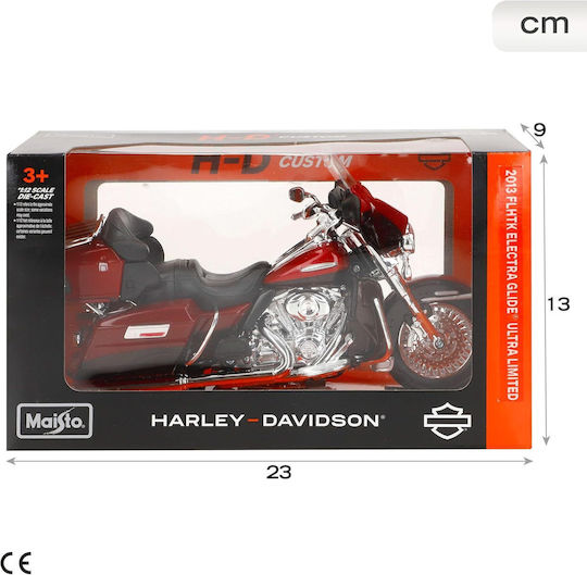 Maisto 1:12 Μηχανή Harley Davidson 2013 Flhtk Electra Glide 32323