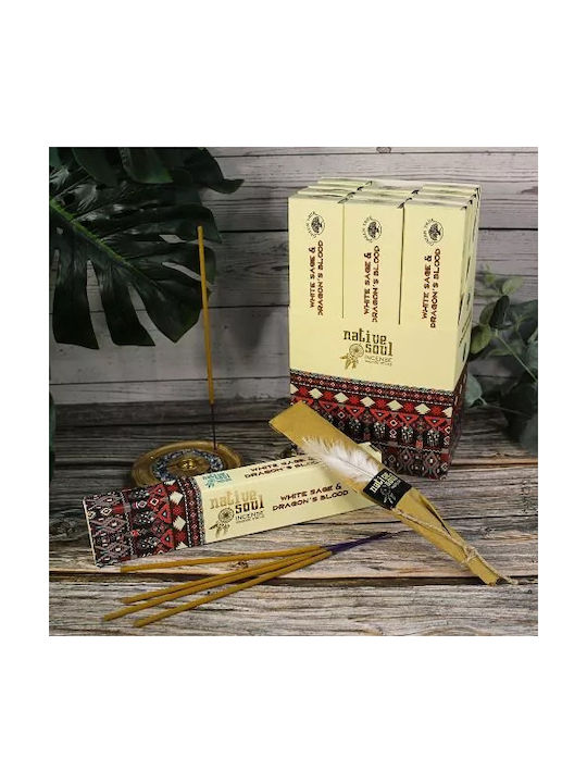 Home Fragrance Sticks Native Soul Scent White Sage Dragon's Blood 15g