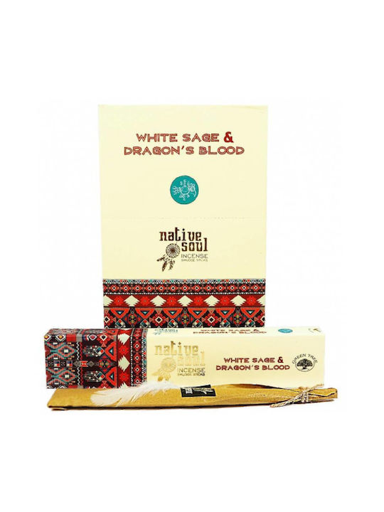 Home Fragrance Sticks Native Soul Scent White Sage Dragon's Blood 15g