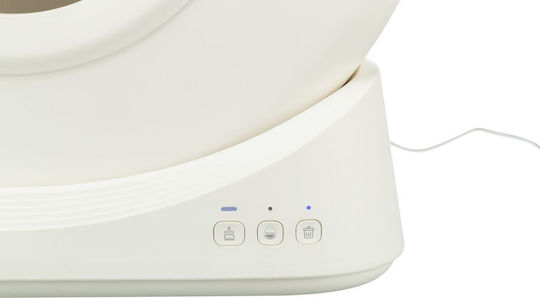 Katzentoilette Selbstreinigend Weiß L51 x B56 x H54cm