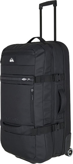 Quiksilver Men's Checkin Lug Wheelie Luggage Bag Black Eqybl03205-kvj0