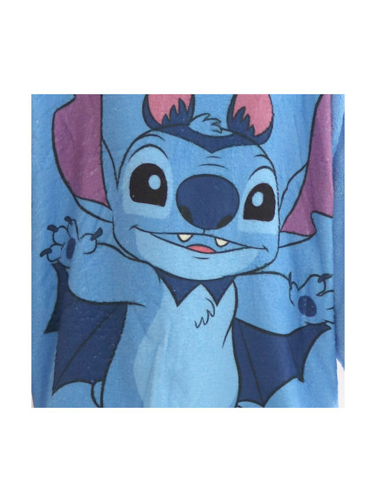 Disney Κουβέρτα Fleece Lilo & Stitch Μπλε 160εκ.