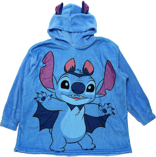 Disney Κουβέρτα Fleece Lilo & Stitch Μπλε 160εκ.